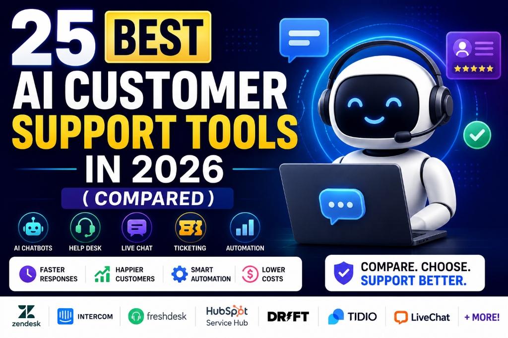 25 Best AI Customer Support Tools in 2026 (Compared)