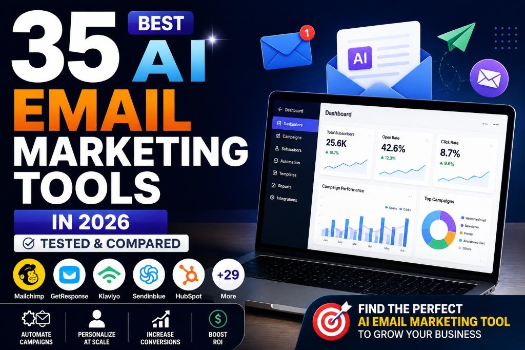 35 Best AI Email Marketing Tools in 2026 (Tested & Compared)