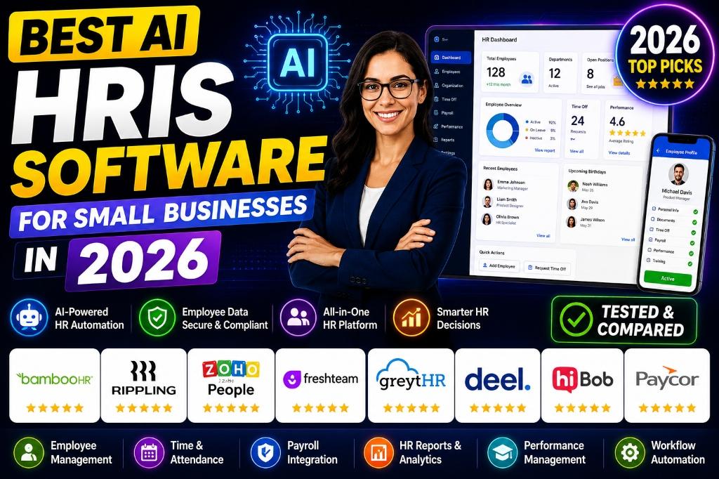 Best AI HRIS Software for Small Businesses in 2026