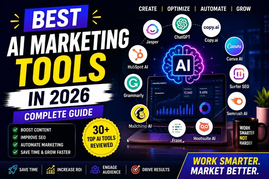 Best AI Marketing Tools in 2026 (Complete Guide)