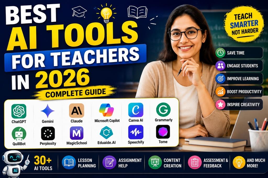 Best AI Tools for Teachers in 2026 (Complete Guide)