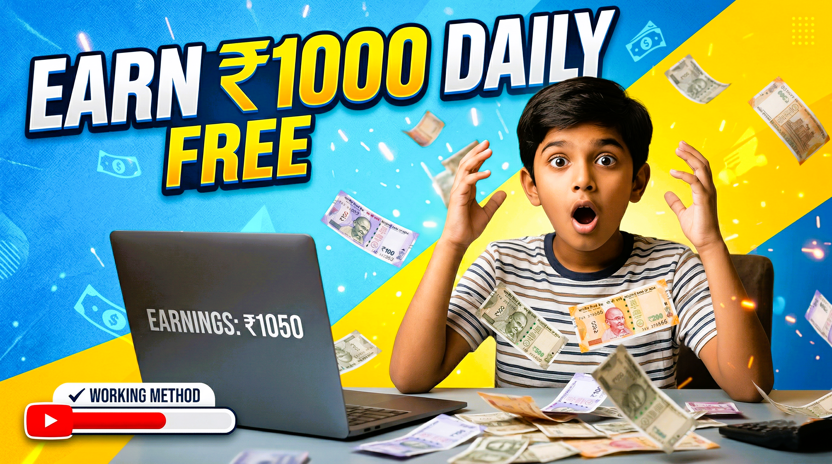 Online Earning Without Investment (2026) – Ghar Baithe Paise Kaise Kamaye?