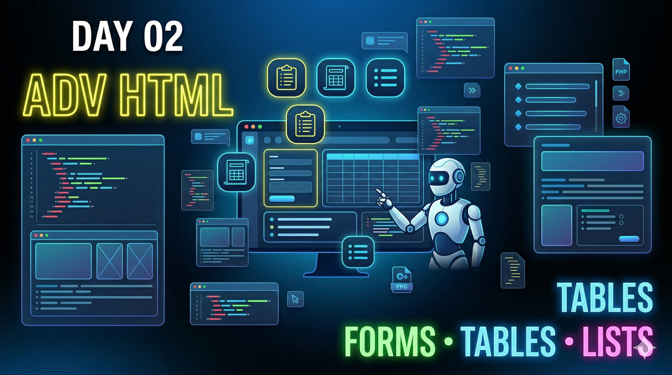Day 02 - Advanced HTML