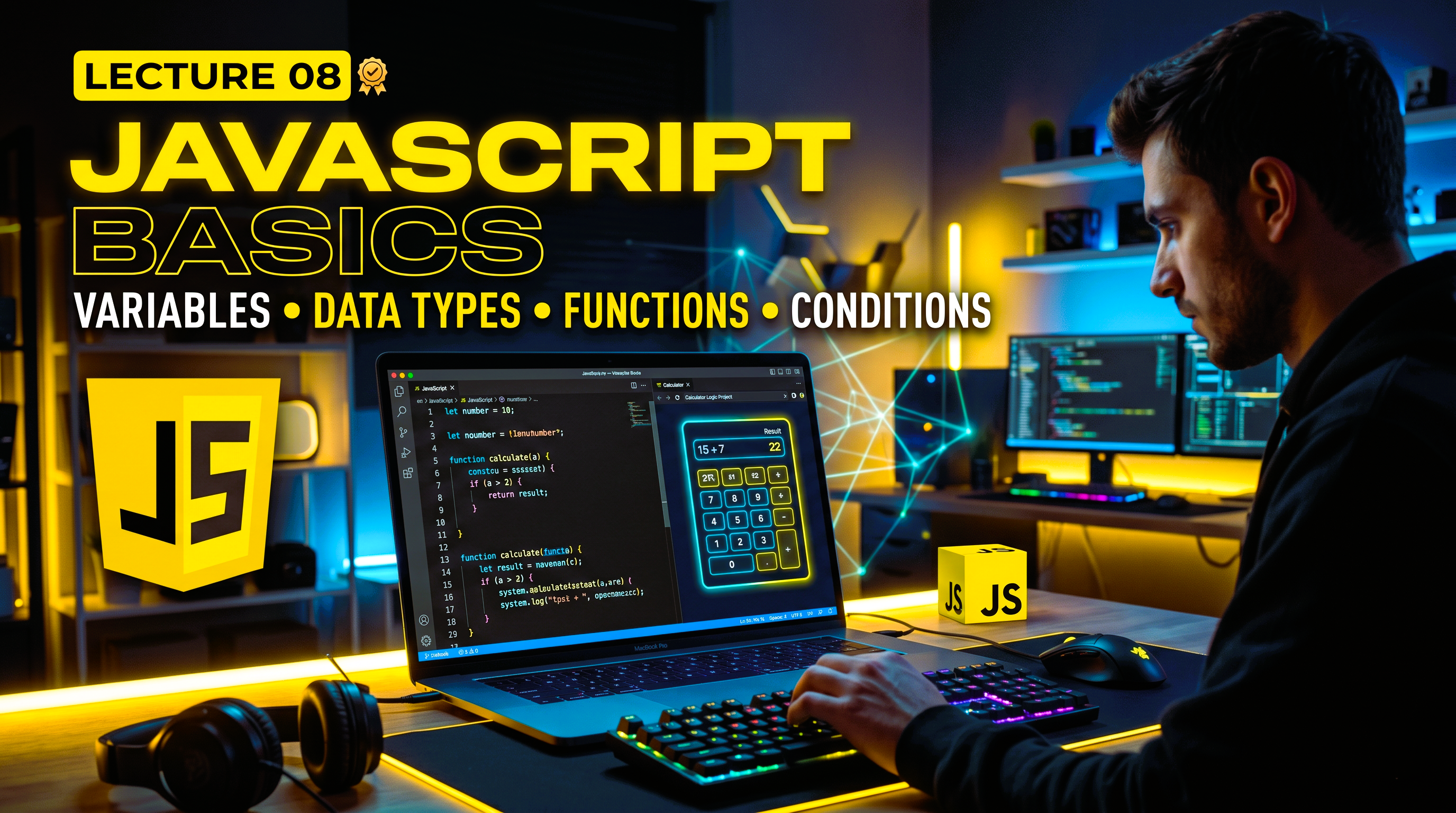 Lecture 08 - JavaScript Basics